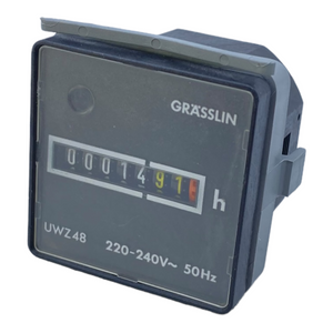 Grässlin UWZ48 Betriebsstundenzähler 220-240V 50Hz