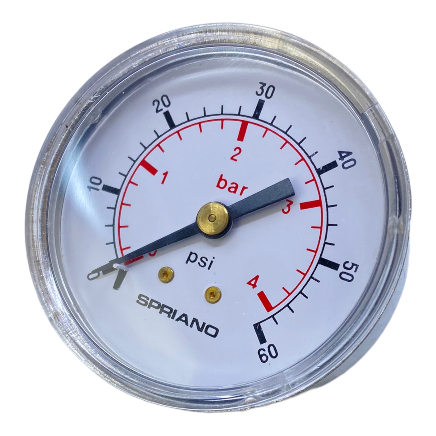 Spriano Manometer 10-60 PSI