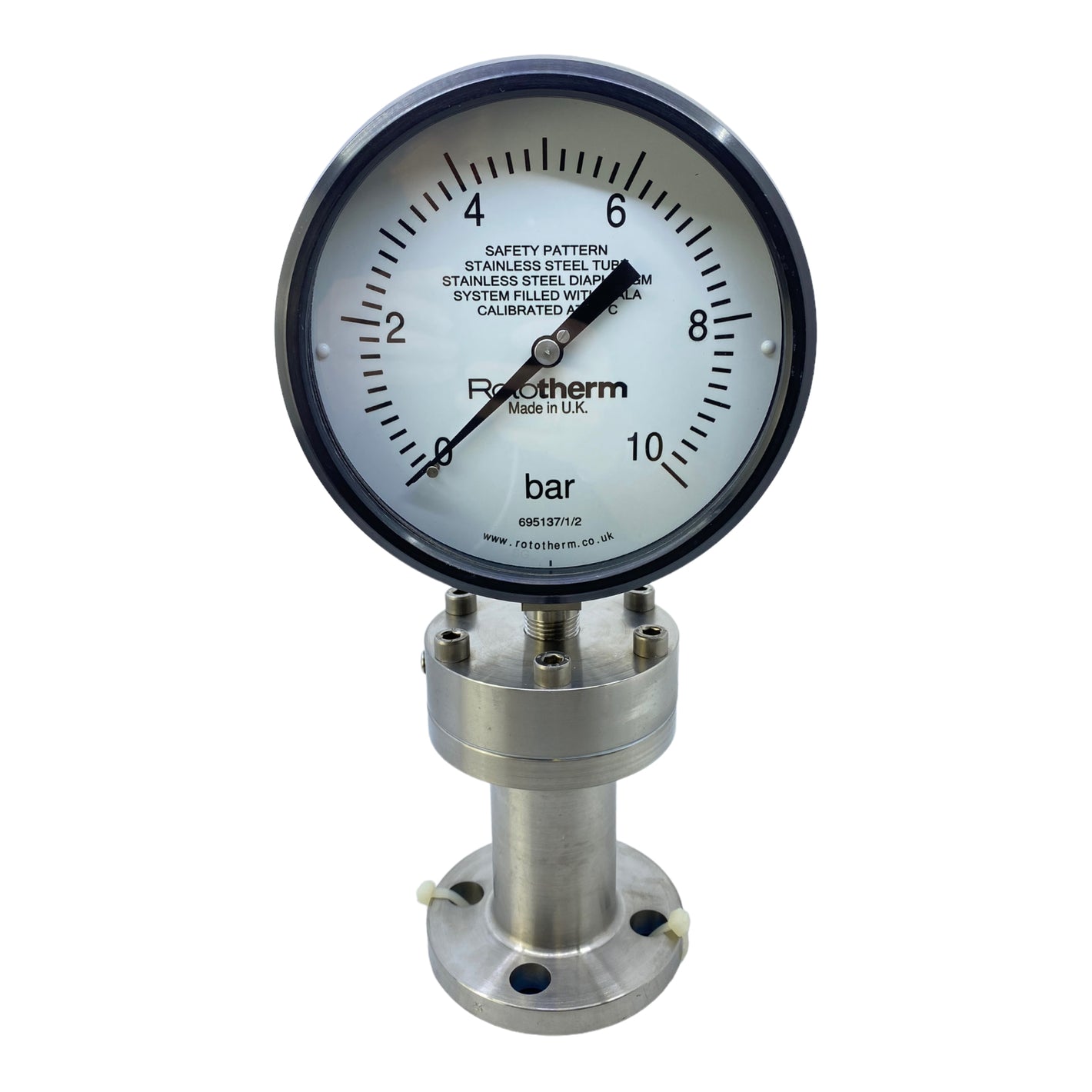 Rototherm 695137/1/2 pressure gauge 0-10 bar EP 304 