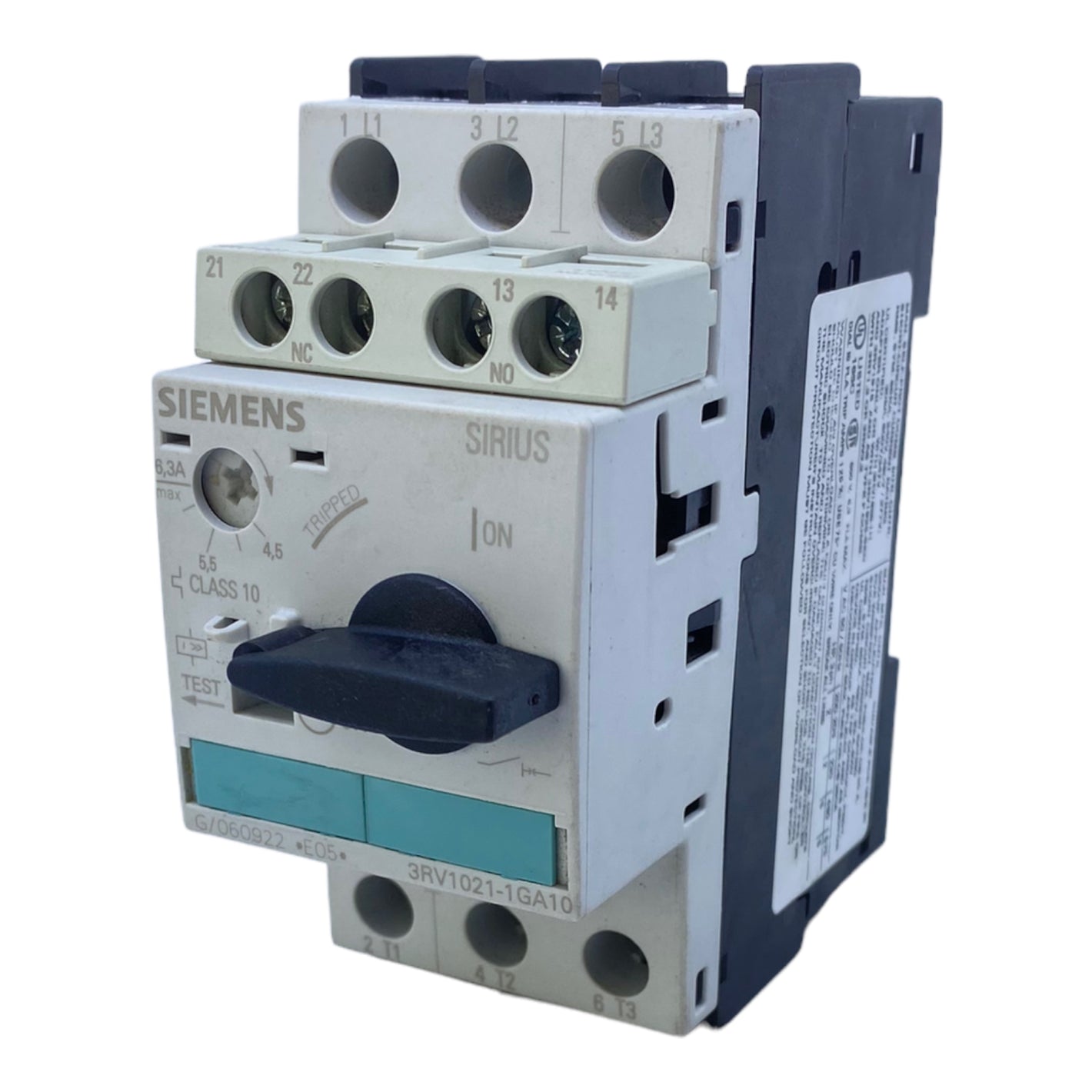 Siemens 3RV1021-1GA10 Leistungsschalter 50/60Hz 400V
