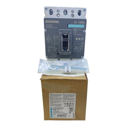 Siemens 3VL1716-1DE33-0AA0 Leistungsschalter 415V AC 3-polig 50/60 Hz