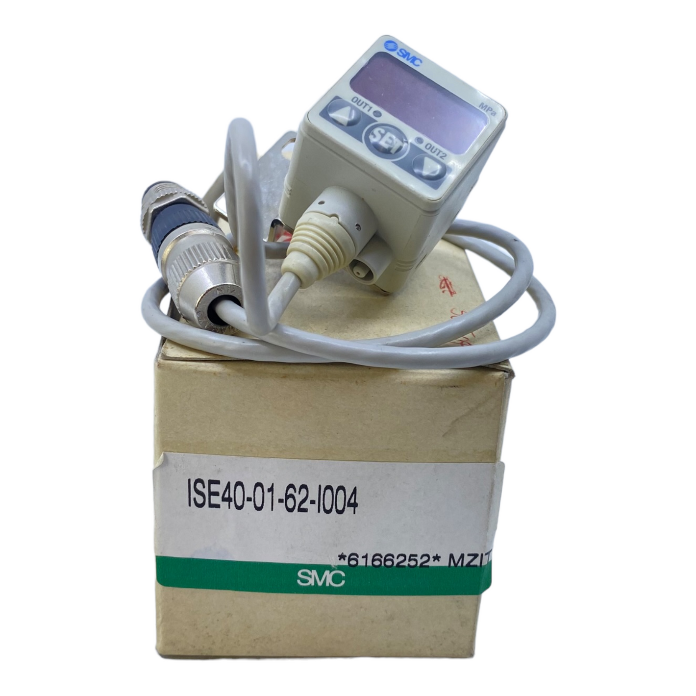 SMC ISE40-01-62 Überdruck Druckschalter 12-24V DC 80mA