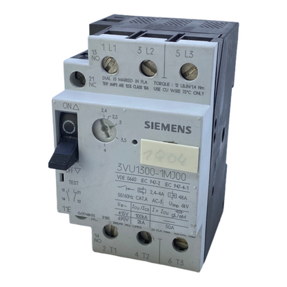 Siemens 3VU1300-1MJ00 Leistungsschalter