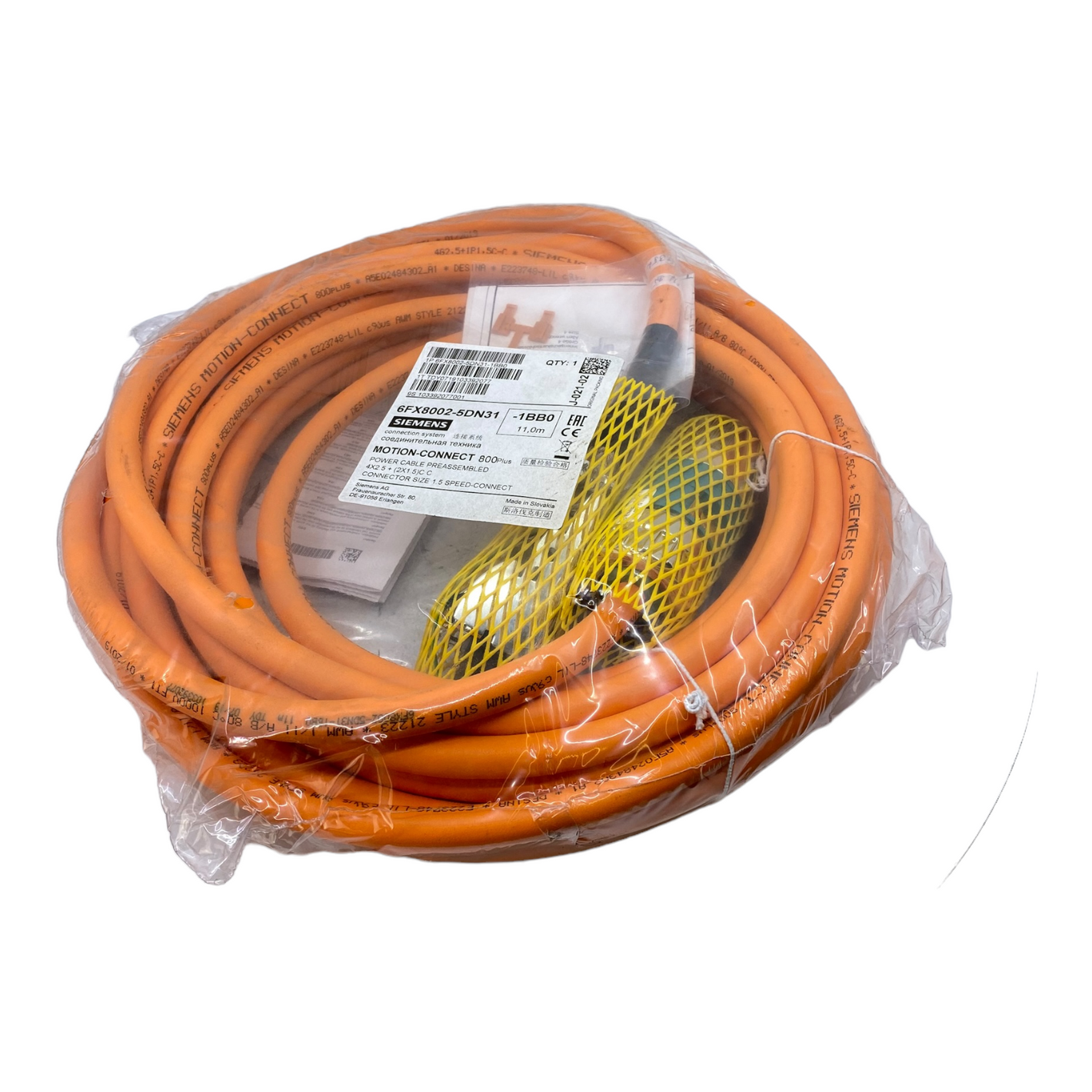 Siemens 6FX8002-5DN31-1BB0 Leistungsleitung 11m lang