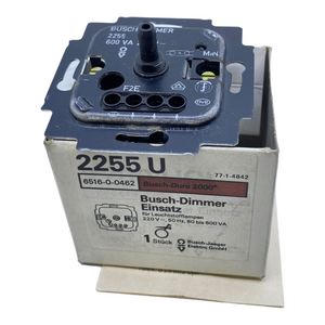Busch &amp; Jäger 2255U rotary dimmer 220 V ~ 50 Hz / 60 to 600 VA 