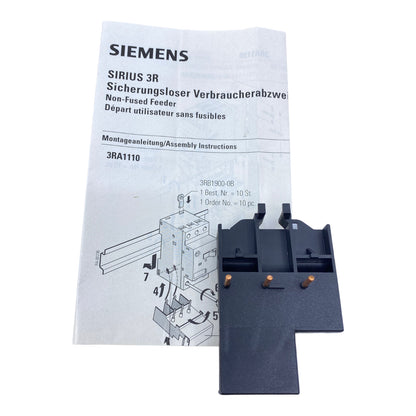 Siemens 3ZX1012-0RA11-1AA1 Sicherungsabzweig SIRIUS 3R