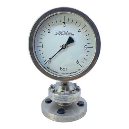 Stewart 24919387/1 Manometer 0-6 bar