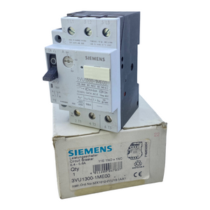 Siemens 3VU1300-1ME00 Leistungsschalter 0,4 - 0,6A 50/60Hz 415V