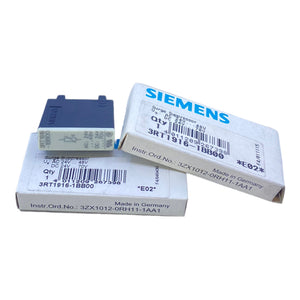 Siemens 3RT1916-1BB00 Varistor 24...48V AC / 2...70V DC PU:2pcs 