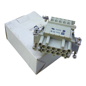 Harting 0104729 plug 600V 
