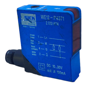 Sick WE12-P4371 Reflexionslichttaster 2013674 10  30V DC 100mA - Industrie