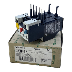 Moeller ZB12-0.4 motor protection relay 0.24...0.4A 690 V