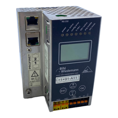 Bihl+Wiedemann AS-i 3.0 PROFINET Gateway BWU1912 30 V