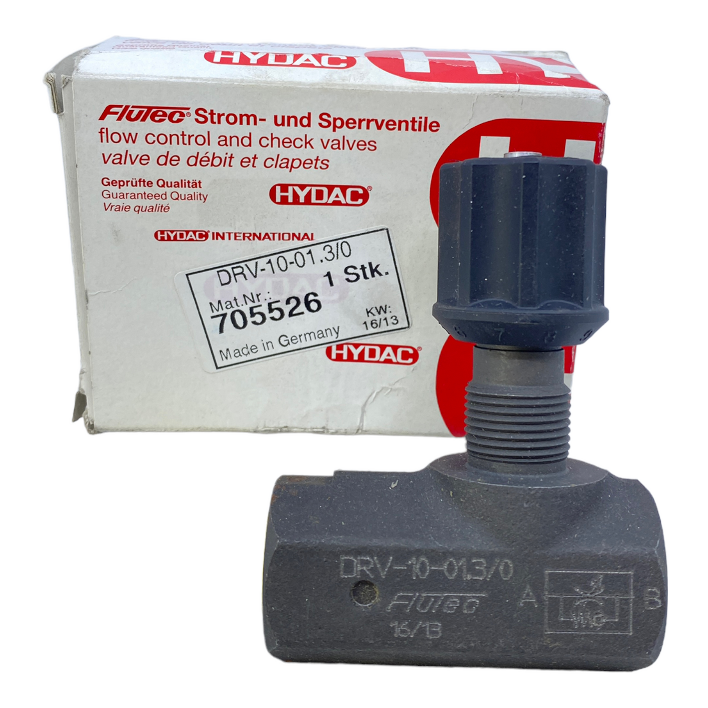 Hydac DRV-10-01.3/0 Rückschlagventil 705526