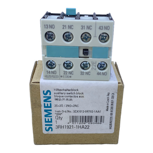 Siemens 3RH1921-1HA22 Hilfsschalterblock 4-polig