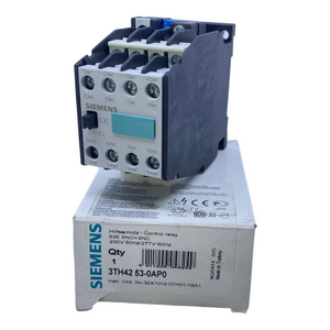 Siemens 3TH4253-0AP0 contactor relay 230V AC 50Hz 277V 60Hz 5NO+3NC 8-pole 6A 