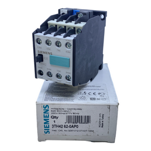 Siemens 3TH4262-0AP0 contactor relay 6NO+2NC 230/220V AC 50Hz / 276/264V 60Hz 10A 