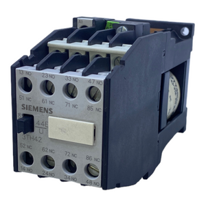 Siemens 3TH4293-0B auxiliary contactor 24V DC 
