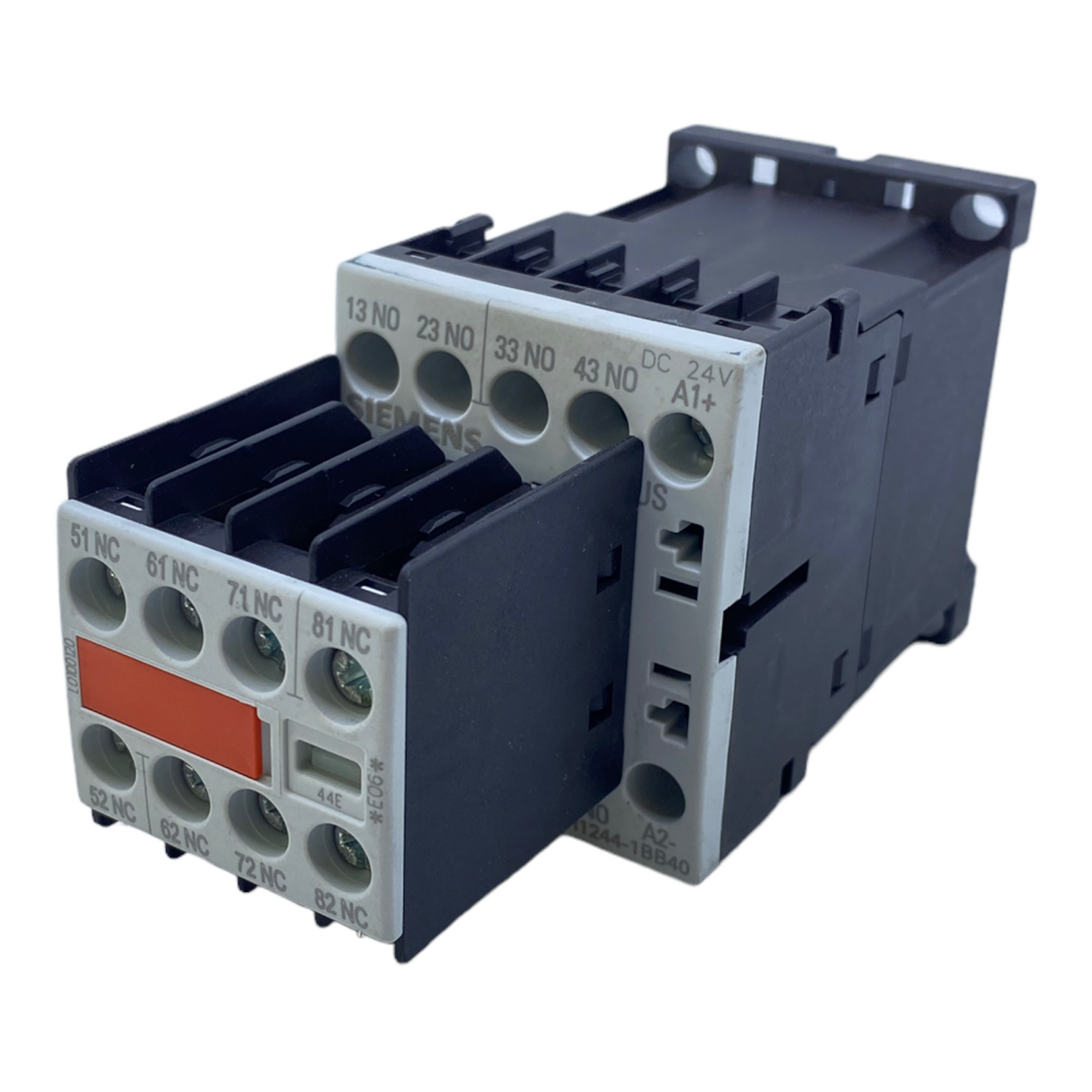 Siemens 3RH1244-1BB40 Hilfsschütz DC 24 V 6A 230V 44E 4N0+4NC