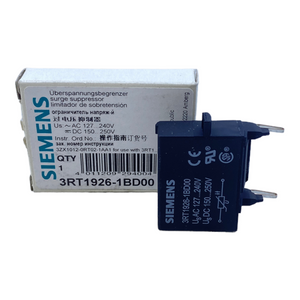 Siemens 3RT1926-1BD00 Varistor 127...240V AC / 150...250V DC
