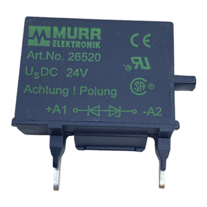 Murr Elektronik 26520 interference suppression module 24V DC 