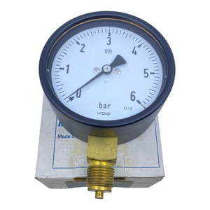 VDO 1525074007 Manometer 6 bar - für industriellen Einsatz Manometer Industrie