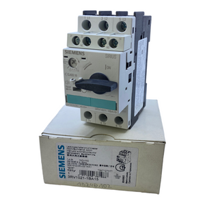 Siemens 3RV1021-1BA15 circuit breaker 1.4-2A 1NO+1NC