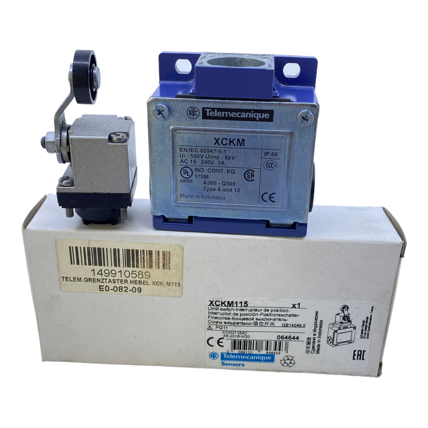 Telemecanique XCKM115 Positionsschalter 240V 3A