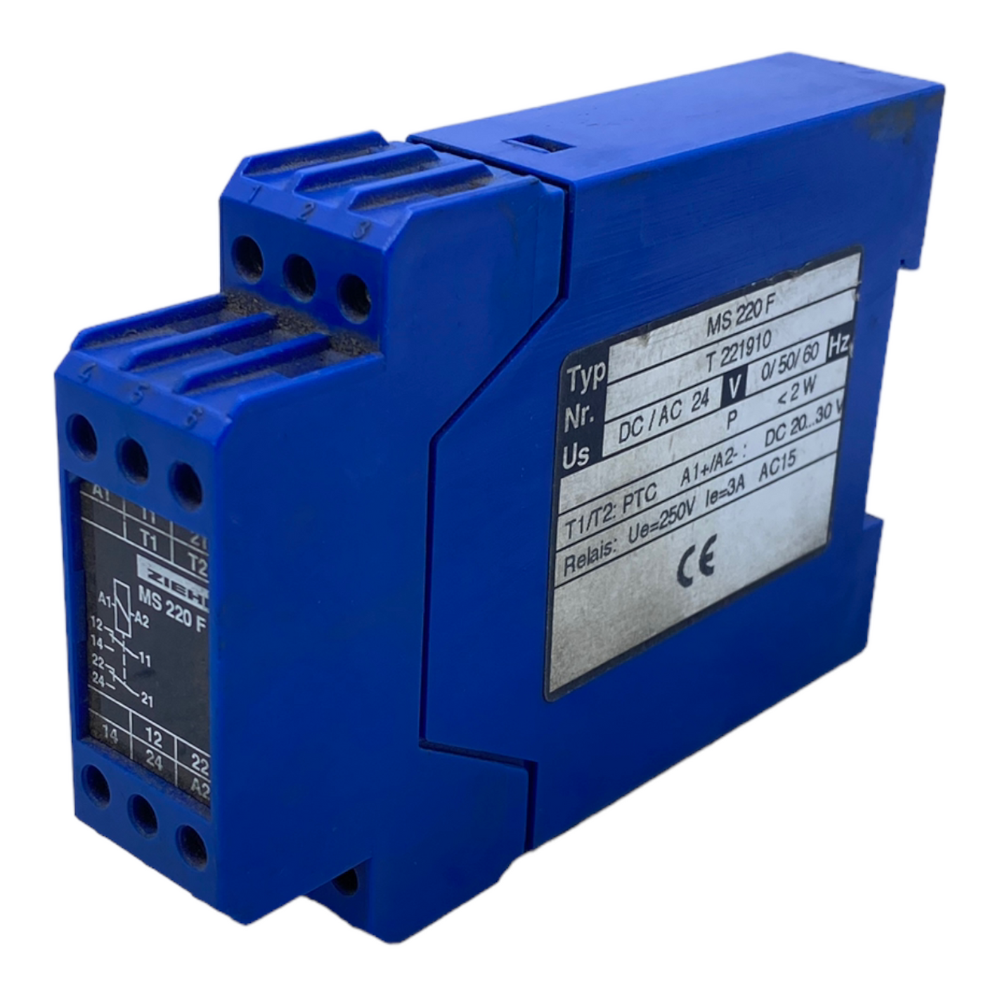 Ziel MS220F time relay 24V AC/DC 50/60Hz 