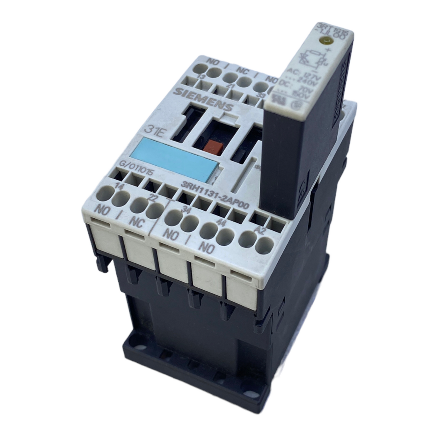 Siemens 3RH1131-2AP00 contactor relay +3RT1916-1JL00 3S+1NC 230V AC 50/60Hz 