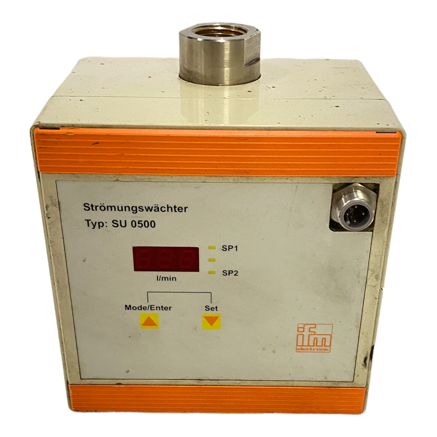 ifm SU0500 flow monitor 20-28 V 250 mA