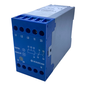 Schleicher SNW1002 emergency stop relay 18912303 ЗАС 380-415V