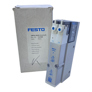 Festo VMPA2-M1H-K-G1/8-PI Magnetventil 537968 3 bis 8 bar Magnetventil Festo