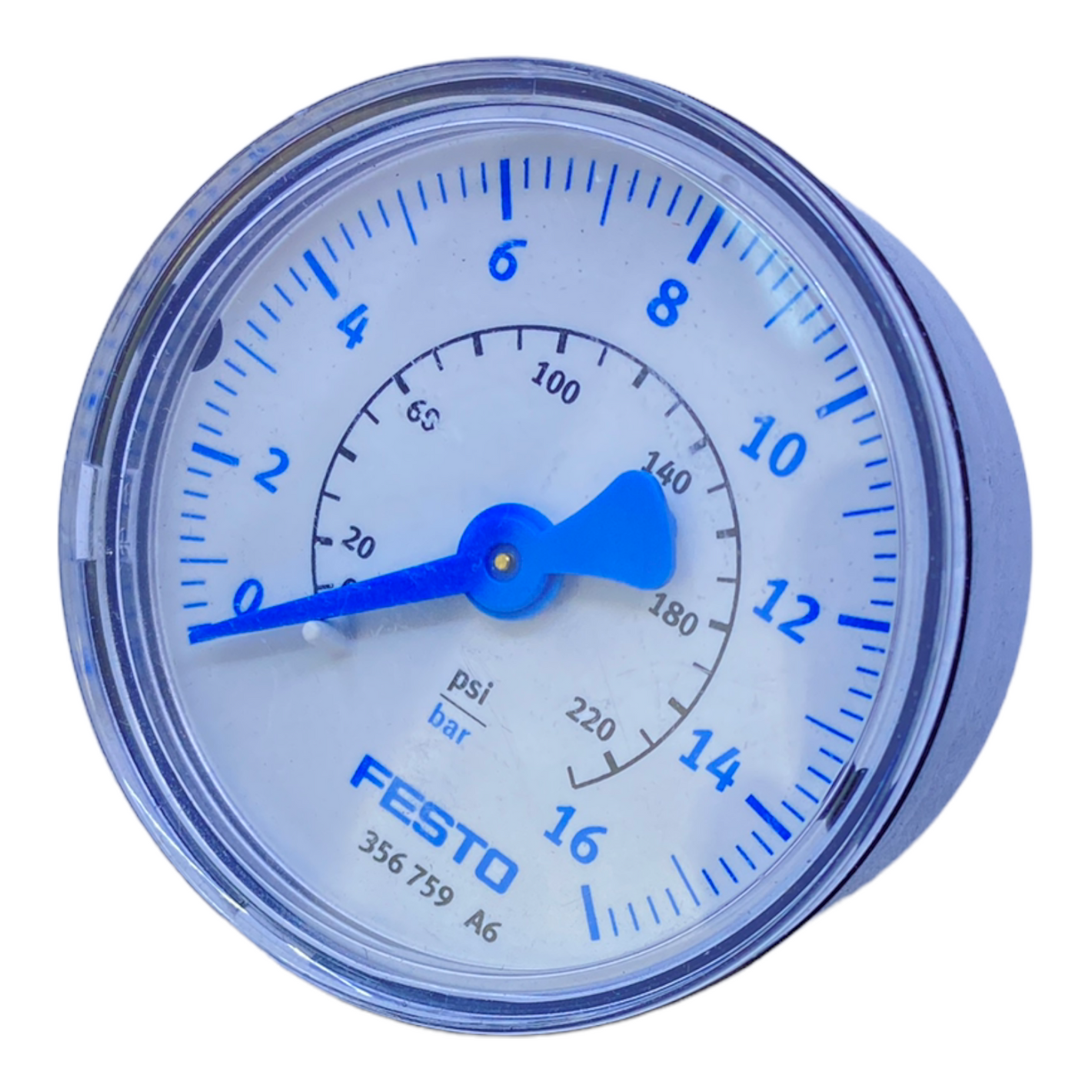 Festo MA-50-16-1/4 Manometer 356759 0 bis 16 bar