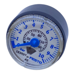 Festo MA-23-10-R1/8 Manometer 183897 0 bis 10 bar