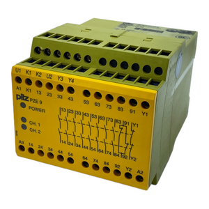 Pilz PZE9 Sicherheitsrelais 774150 24V DC 3,0W 8n/o 1n/c - Industrie Einsatz
