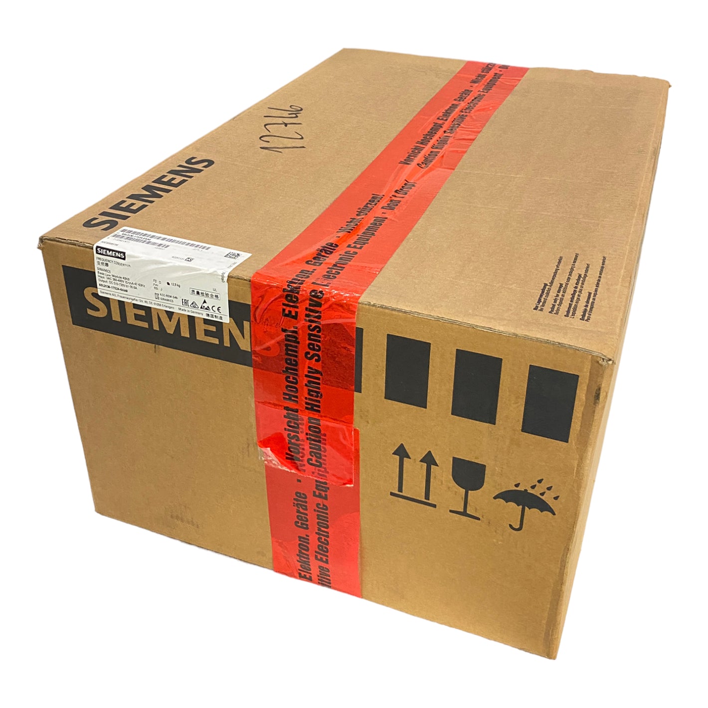 Siemens Frequenzumrichter 40 kW 6SL3130-1TE24-0AA0 380-480V  50/60Hz  600V 67A