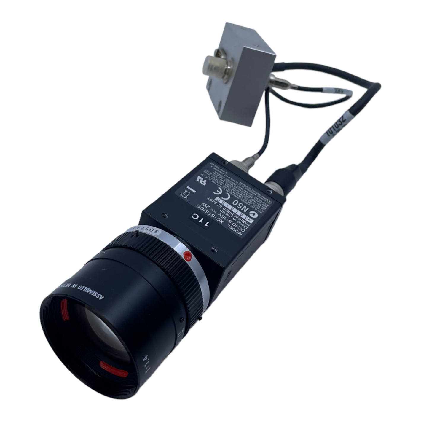 Sony XC-ST51CE Industriekamera mit Pentax Objektiv 10.5…15V DC 2W