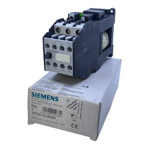 Siemens 3TF4222-4KB4 power contactor 7.5kW 400V 22E 2NO+2NC 24V DC 