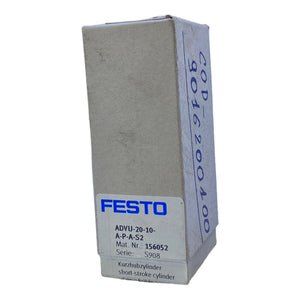 Festo ADVU-20-10-A-P-A-S2 Kompaktzylinder 156052 pmax. 10 bar
