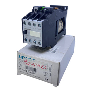 Siemens 3TH4022-0BB4 auxiliary contactor 24V 0.8-1.2 DC 2S+2Ö/2NO+2NC 