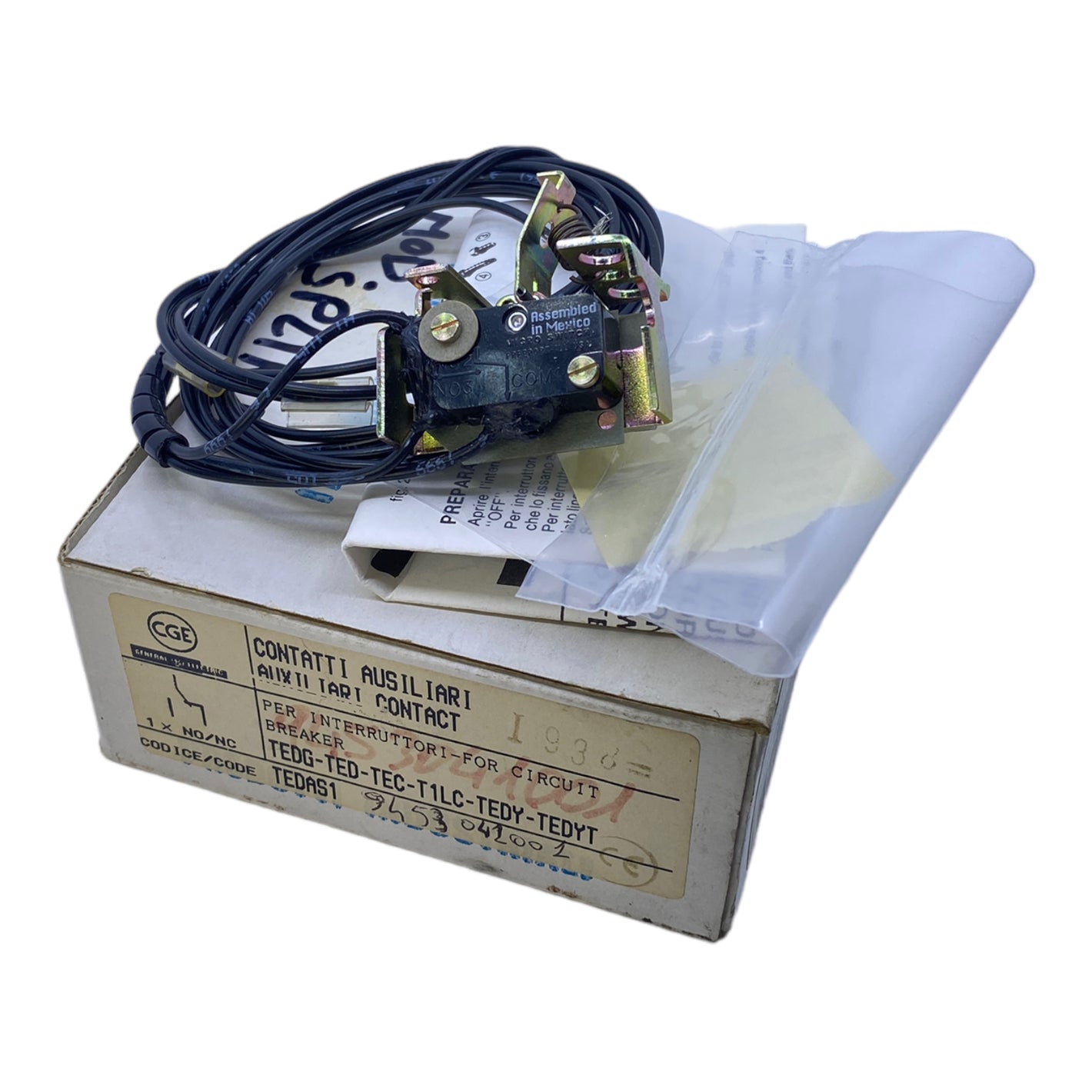 GE COM1 micro switch 1 x NO/NC 