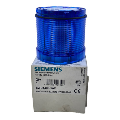 Siemens 8WD4400-1AF permanent light element blue 230V UC max. 7W 