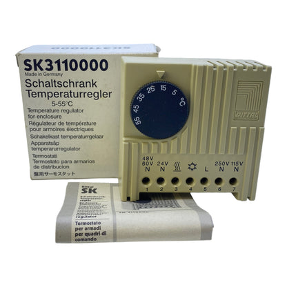 Rittal SK3110000 Schaltschrank Temperaturregler 24,48,60V 115,250V