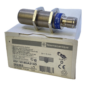 Telemecanique XS1M18DA214D Induktiver Sensor 052463 12...48V 1,5...100mA/NO