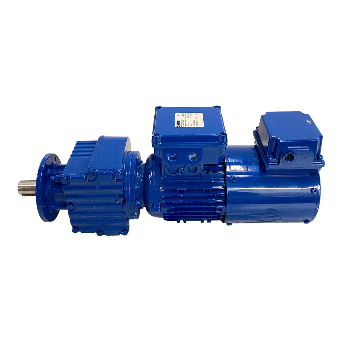 SAMA RF27-RRKF1L/4Fr gear motor 0.12/0.16kW 39/50Hz 180/230V 1.9A 