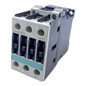 Siemens 3RT1023-1BB40 power contactor 9A 4kW 400V 3-pole 24V DC 