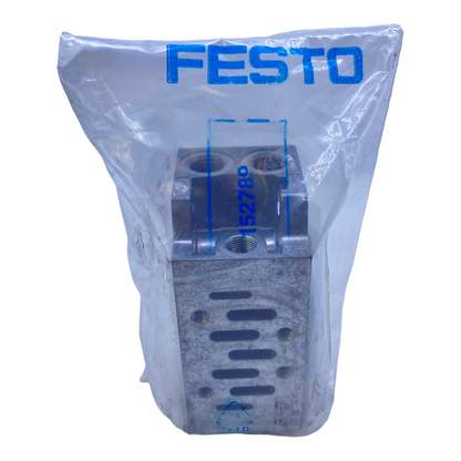 Festo NAVW-1/4-1-ISO angled linking plate 152789 