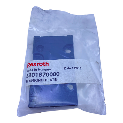 Rexroth 5801870000 end plate 
