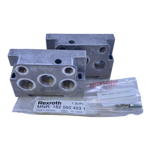 Rexroth 1825504031 end plate 